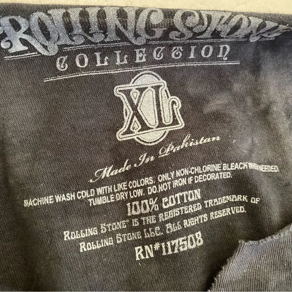 Rolling Stone Magazine Rob Zombie Graphic Tie Dye Custom Tee Size XL